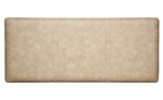 denver Faux Leather 2and#39;6 Headboard - Oatmeal
