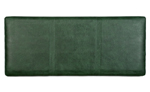 denver Faux Leather 3and#39;0 Headboard - Dark Green