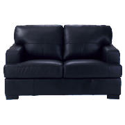 Denver Leather Sofa, Black