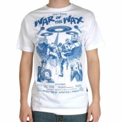 Mens Dephect War Of The Wax Tee White