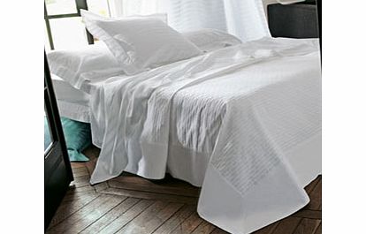 Descamps Iris Bedding Fitted Sheet (Matching Plain) Double