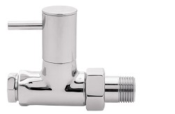 designer Straight Radiator Valves