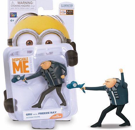 Despicable Me Action Figures - Gru with Freeze Ray