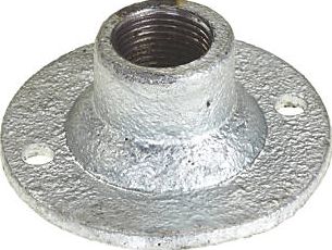 Deta, 1228[^]1836J Galvanised Spouted Dome Covers 20mm Pack of