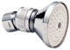2 Brass Shower Rose with Swivel Joint Chrome