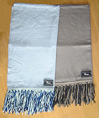 Collection - Plain Pashmina Scarf With Tassles