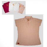 Devon and Jones Palm Springs Ladies LA Quinta Golf shirt - Pink, L