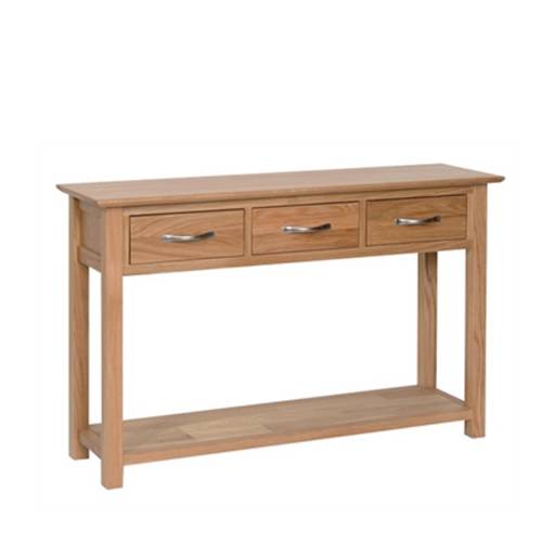 Devon Oak Furniture Range Devon Oak Large Console Table