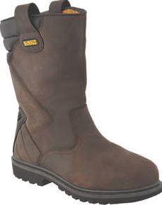 Dewalt, 1228[^]80770 Ashland Rigger Safety Boots Brown Size 7
