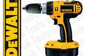  CORDLESS 18v PROFFESIONAL COMBINATION HAMMER/DRILL DRIVER COMPLETE WITH BATTERY ,FAST CHARGER IN HEAVY DUTY DEWALT CARRYING CASE