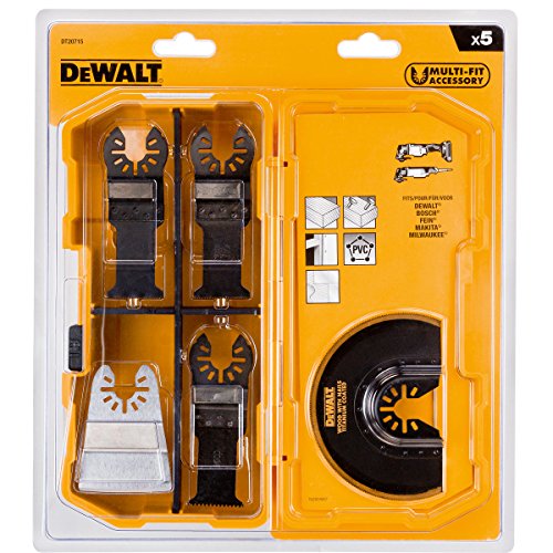 DeWalt  DT20705-QZ Oscillating Multi-Tool Accessory Set in Tough Case