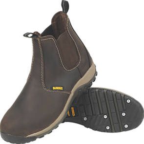 Dewalt, 1228[^]27875 Radial Dealer Safety Boots Brown Size 10