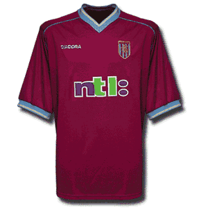 01-02 Aston Villa Home shirt