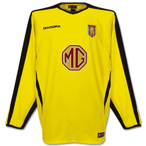 Diadora 03-04 Aston Villa Away L/S shirt