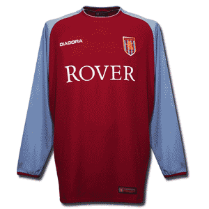 03-04 Aston Villa Home L/S shirt