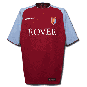 Diadora 03-04 Aston Villa Home shirt