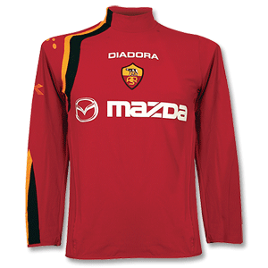 04-05 AS Roma Home L/S shirt