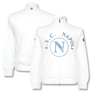 Diadora 06-07 Napoli Fulll Zip Crest Jacket - White