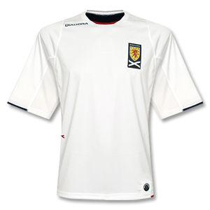 08-09 Scotland Training Shirt - white