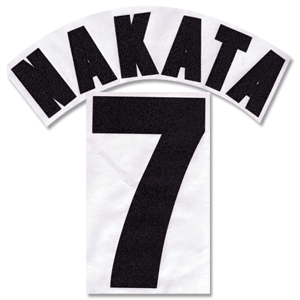 Diadora 99-00 Perugia Away Nakata 7 Official Name and
