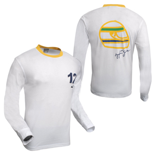 Senna long sleeved T-Shirt white