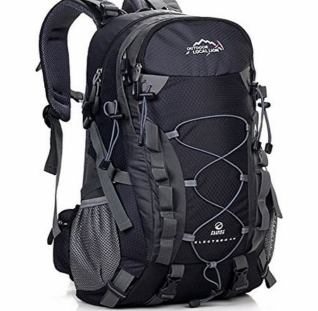 Outdoor Hiking Climbing Backpack Daypacks Waterproof Mountaineering Bag 40L Unisex High-capacity Travel Bag