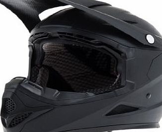 Diamondback Full Face BMX Cycle Helmet (Pure Black, Medium)
