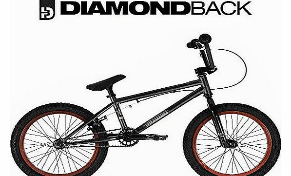 Diamondback Remix 18`` Unisex BMX Bike - Grey (New Range)