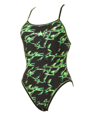 Diana Georgia Swimsuit - Black and Green
