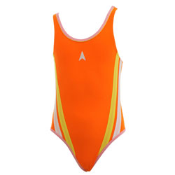 Girls Ashanti Swimsuit - Orange