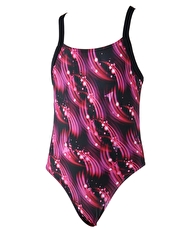 Girls Shiny Swimsuit - Pink