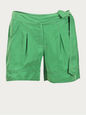 DIANE VON FURSTENBERG SHORTS GREEN 2 US