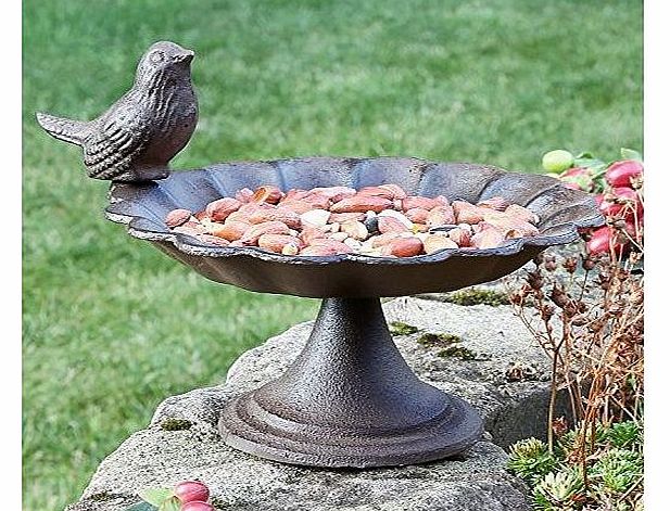 Dibor - French Style Accessories for the Home Cast Iron Wall Bird Feeder
