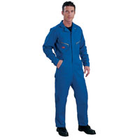 Mens Deluxe Overall Red 50 Tall Leg