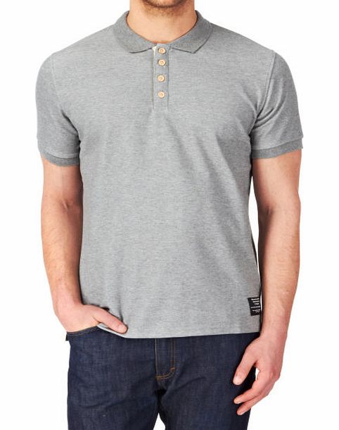 Dickies Mens Dickies Lynwood Polo Shirt - Grey Melange