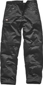Dickies, 1228[^]86501 Redhawk Action Trousers Black 32`` W