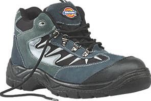 Dickies, 1228[^]57428 Storm Safety Trainers Grey / Black Size