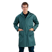 Dickies Unisex Stud Front Redhawk Warehouse Coat Navy Blue Small