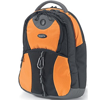 BacPac Mission Laptop Backpack Orange 15