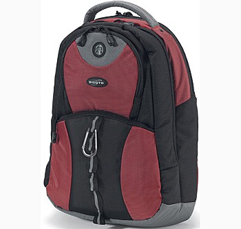BacPac Mission Laptop Backpack Red 15