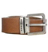 Begley Brown Leather Buckle Belt