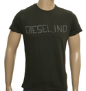 Charcoal T-Shirt with Light Grey Printed Logo