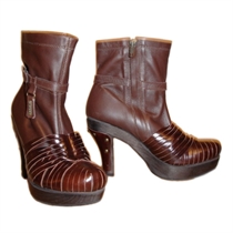 Diesel Chocolate Ankle Boots