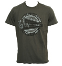 Dark Grey T-Shirt with Printed Logo