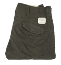 Dark Khaki Button Fly Shorts