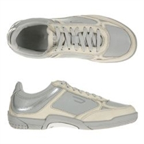 Grey and White Trainers