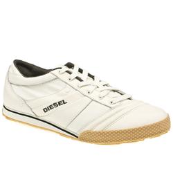 Diesel Male Full-Time Leather Upper in White