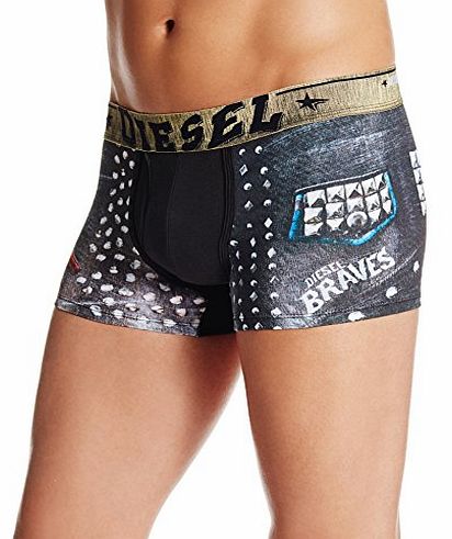 Diesel Men Boxer Trunk Darius Boxer Shorts - Black: : Medium