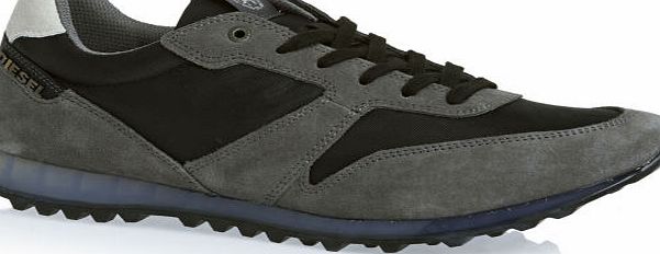 Mens Diesel Choplow Shoes - Black/ Grey