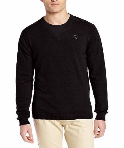 Diesel Mens Diesel Mens Ben V Neck Jumper in Black - M